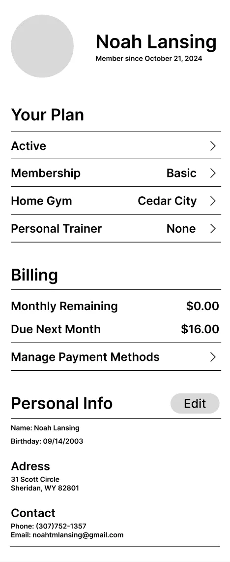 Vasa App wireframe 4